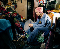 © Gregor Brandler. Bevor es Nacht wird..., Arsenal der Stoffe. 2006